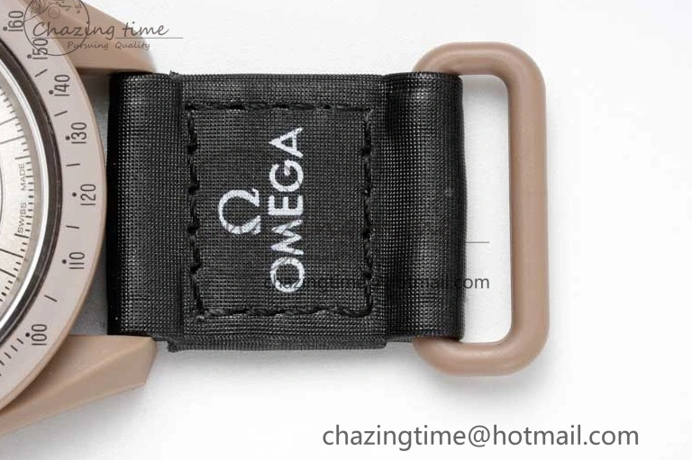 0308 Speedmaster Misson To Jupiter 1:1 Best Edition Brown Dial On Nylon Strap Quartz Breathable 7857